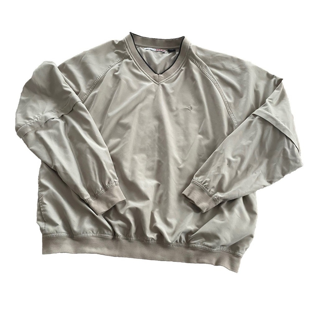 Grand Slam Golf Windbreaker Pullover Jacket Large Ran Men's‎ Zip Off Arms